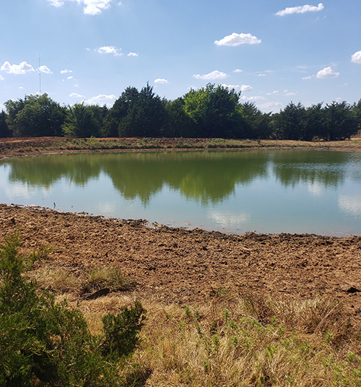 New pond and lake construction